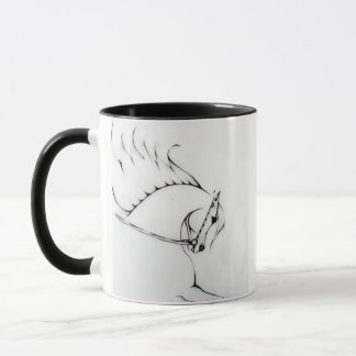 "Arabian Horse" by Adelia Audi Mug