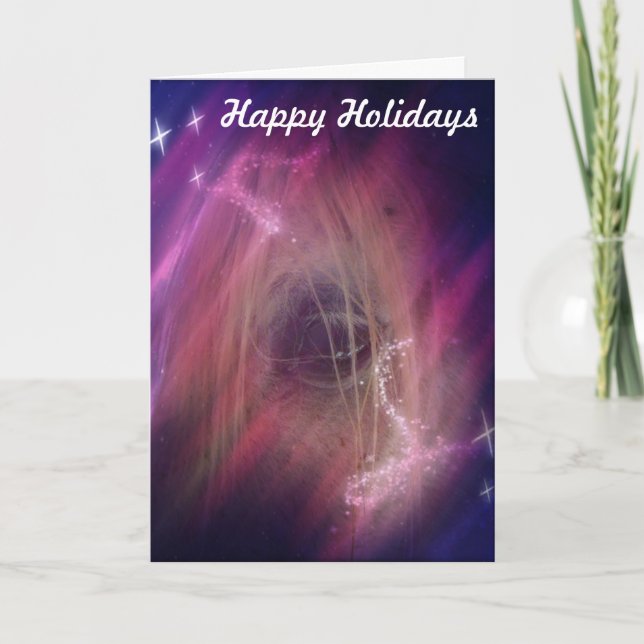 Arabian Horse Christmas Card (Front)