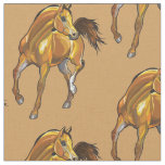 Arabian horse fabric