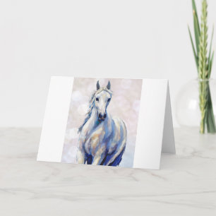 Arabian Horse Folded Note Card