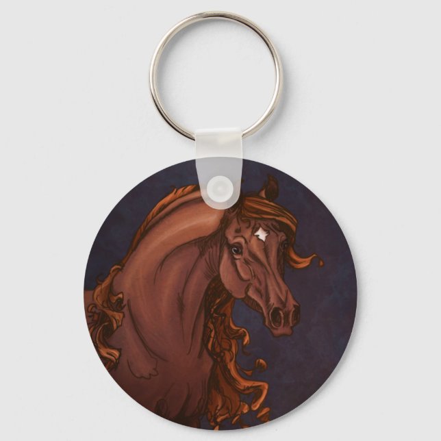 Arabian Horse Keychain (Front)