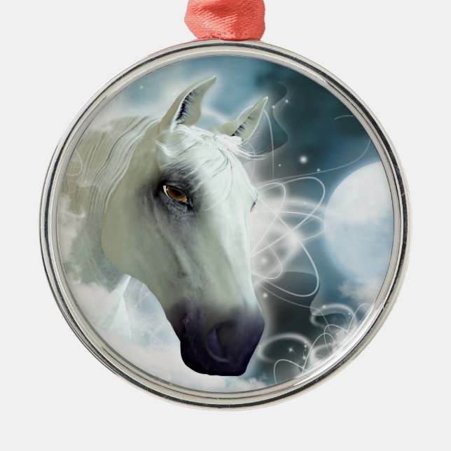 Arabian Horse Metal Ornament (Front)