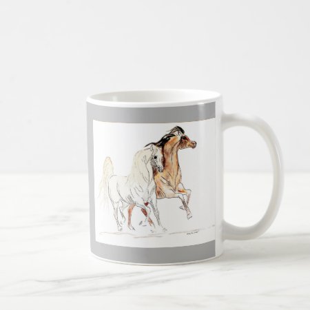 Arabian Horse Mug - Horse Lover Gift