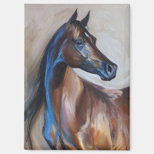 Arabian Horse Painting Magnet