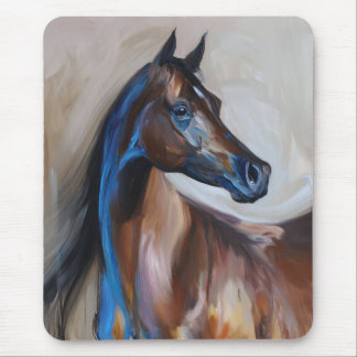 Arabian Horse Painting Mouse Pad