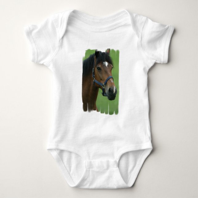 Arabian Horse Pictures Baby T-shirt Bodysuit (Front)