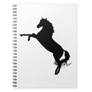 Arabian Horse Silhouette Notebook