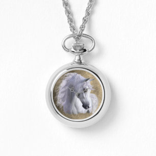 Arabian Horse Stainless Steel Women's, pick style Watch