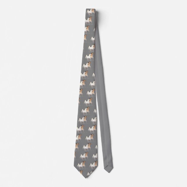 Arabian Horse TR Neck Tie (Front)