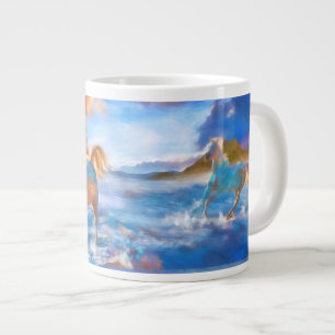 ARABIAN HORSES OF STELLAR ISLAND GIANT COFFEE MUG