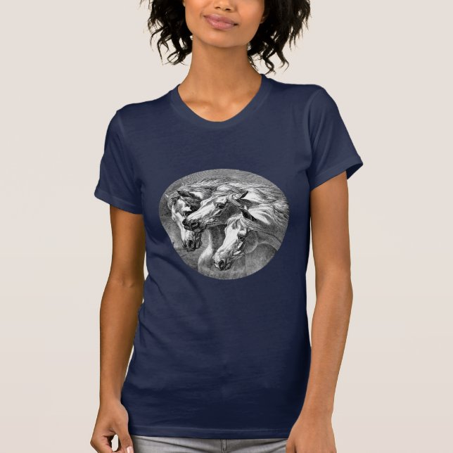 Arabian Horses T-Shirt (Front)