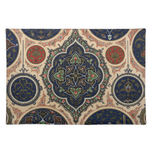 Arabian Intricate Retro Pattern Cloth Placemat