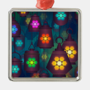 Arabian Lanterns Middle Eastern design Metal Ornament