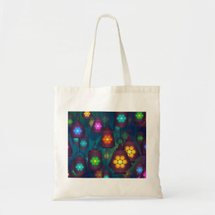 Arabian Lanterns Middle Eastern design Tote Bag