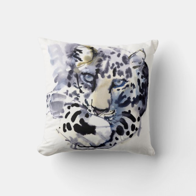 Arabian Leopard 2008  2 Throw Pillow (Front)
