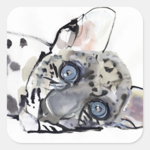 Arabian Leopard 2008 3 Square Sticker