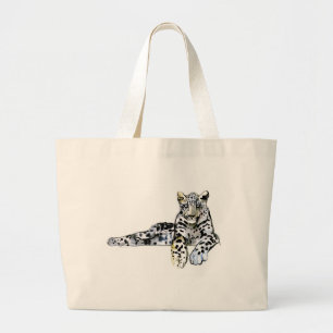 Arabian Leopard 2008 7 Large Tote Bag