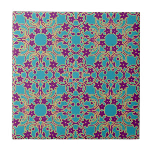 Arabian Moroccan Pattern Ceramic Tile