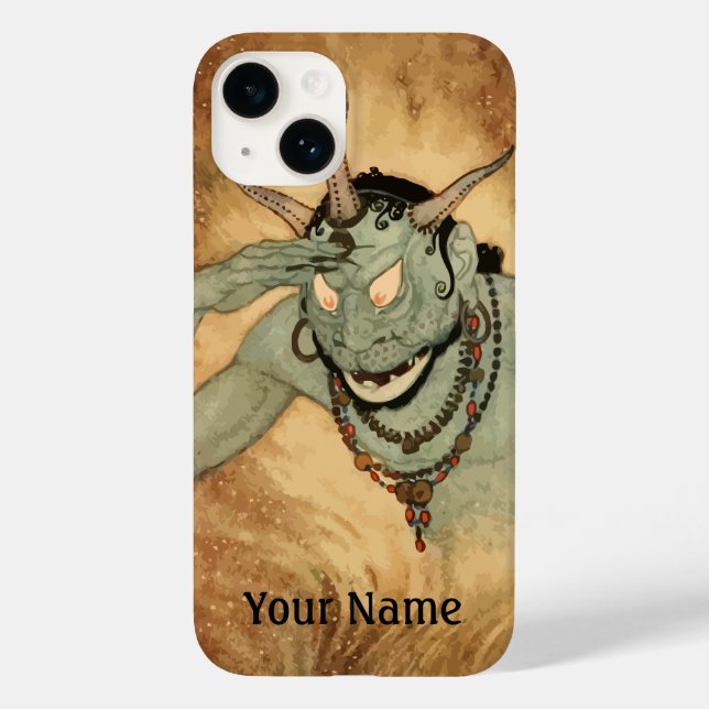 Arabian Nights Genie by Edmund Dulac Case-Mate iPhone Case (Back)