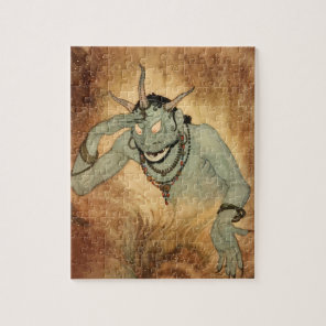 Arabian Nights Genie by Edmund Dulac Jigsaw Puzzle