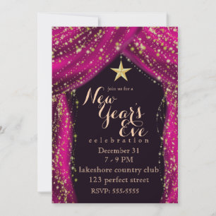 Arabian Nights New Year's Eve Invitation