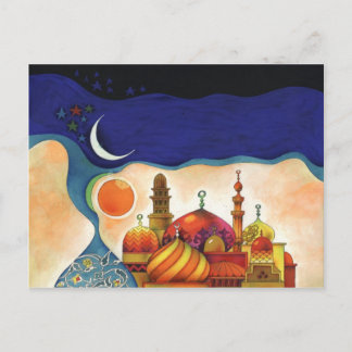 arabian nights postcard
