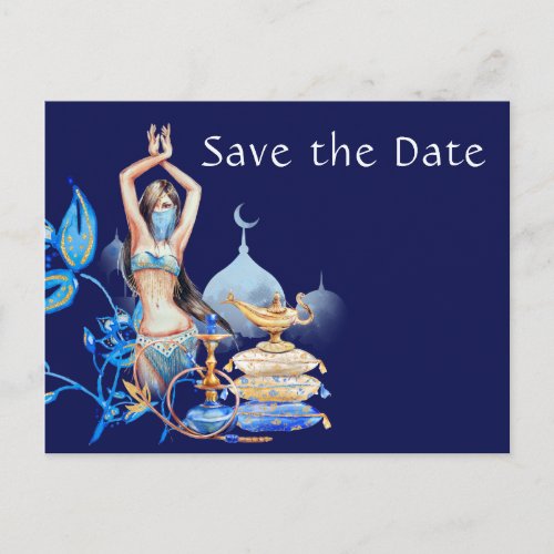 Arabian Nights Save The Date Postcards