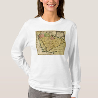 Arabian Peninsula of the Middle East Map T-Shirt