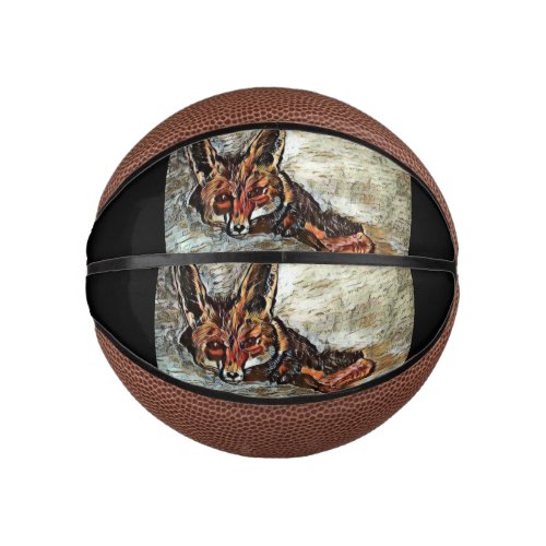 Arabian Red Fox   Mini Basketball