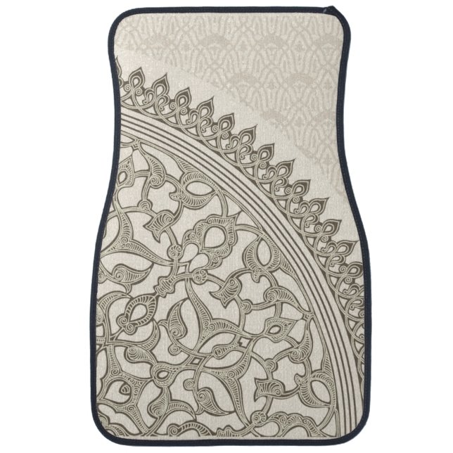 Arabian style lace car floor mat (Front)