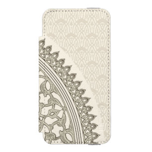 Arabian style lace iPhone SE/5/5s wallet case