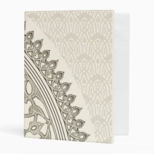 Arabian style lace mini binder