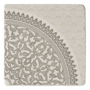Arabian style lace trivet