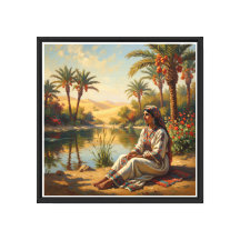 Arabian Woman at the Oasis