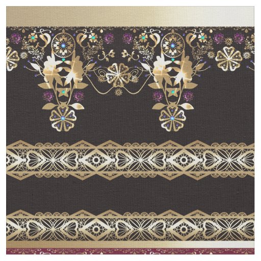 Arabic antique decorative east ornamental baroque fabric