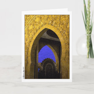 Arabic Archades Card