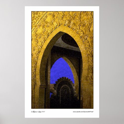 Arabic Archades Poster