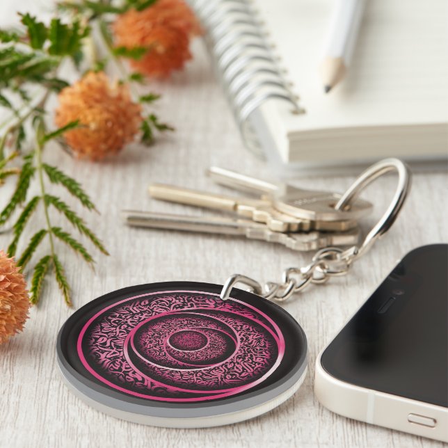 Arabic calligraphy 3d  keychain (Front Right)