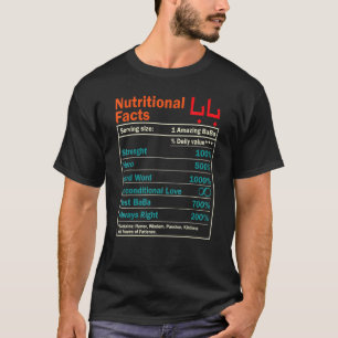 Arabic Calligraphy Letter Dad Baba Fathers Day T-Shirt