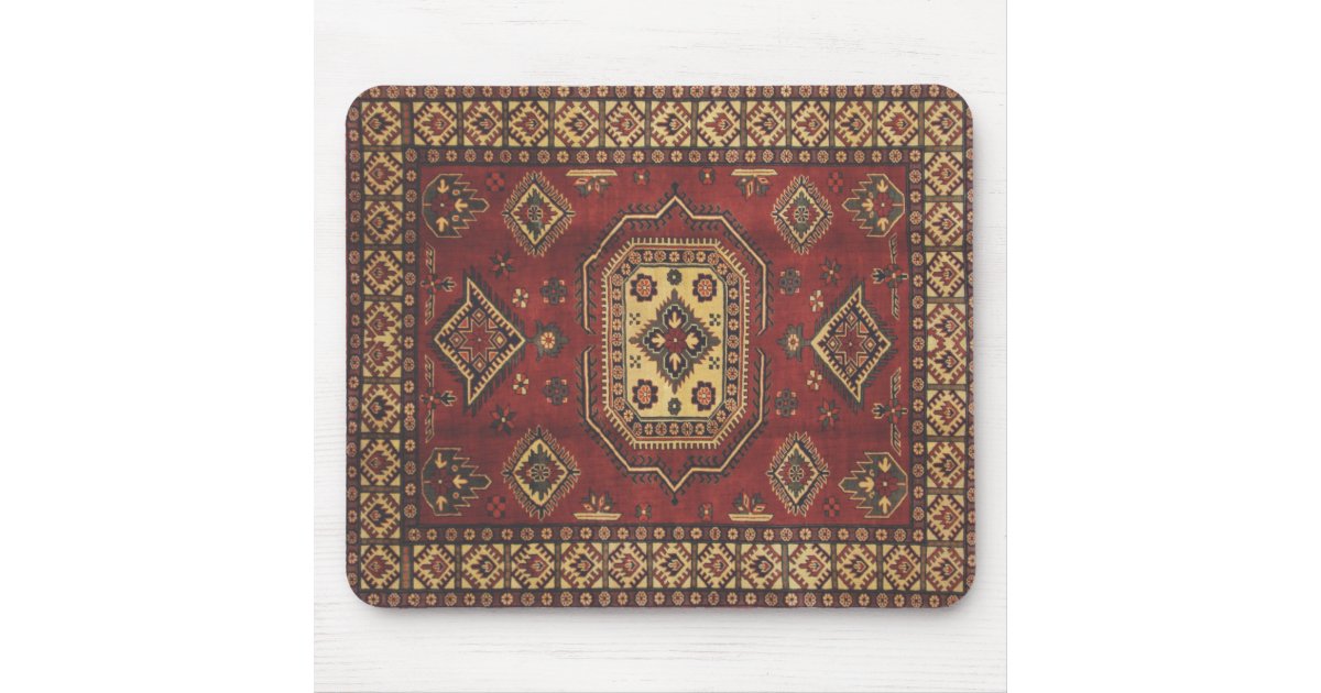 Arabic carpet mouse pad Zazzle