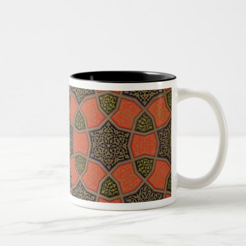Arabic decorative designs from Arab Art as Seen Two_Tone Coffee Mug