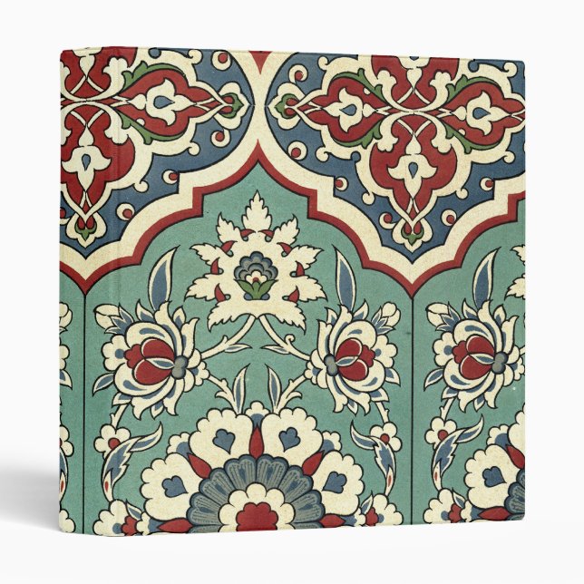 Arabic Design #11 at Emporio Moffa 3 Ring Binder (Front/Spine)