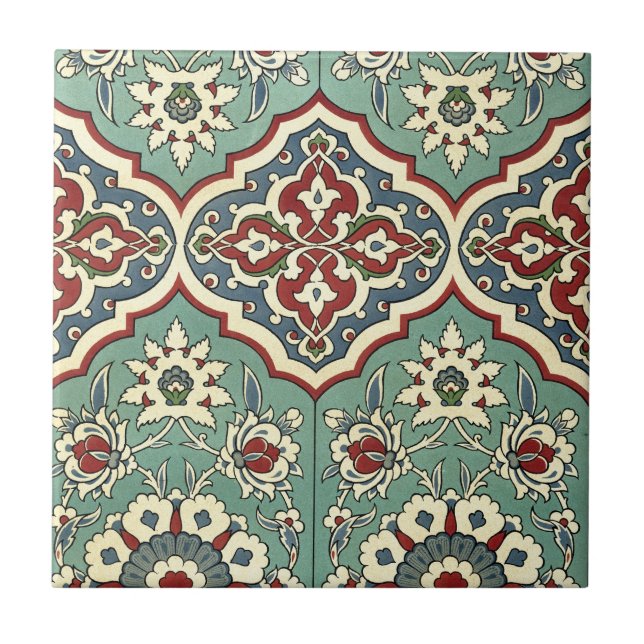 Arabic Design #11 at Emporio Moffa Ceramic Tile (Front)