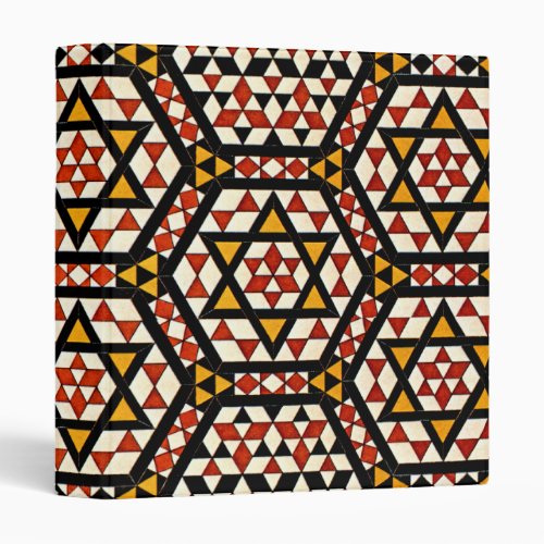 Arabic Design 12 at Emporio Moffa 3 Ring Binder