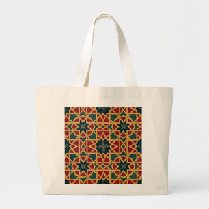 Arabic Design #1 at Emporio Moffa Large Tote Bag
