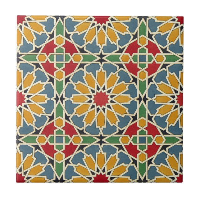 Arabic Design #7 at Emporio Moffa Tile (Front)