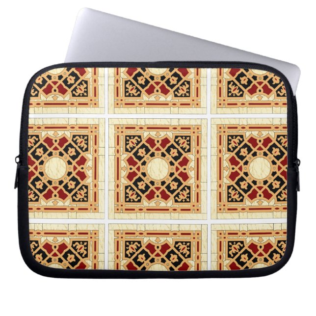 Arabic Design #9 at Emporio Moffa Laptop Sleeve (Front)