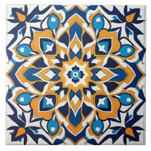 Arabic design styled themed  ceramic tile