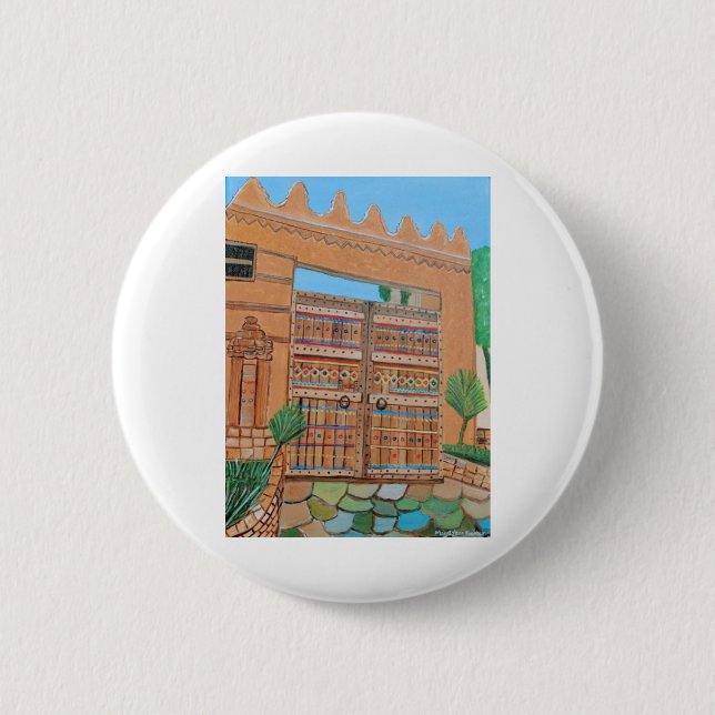 Arabic Door Button (Front)