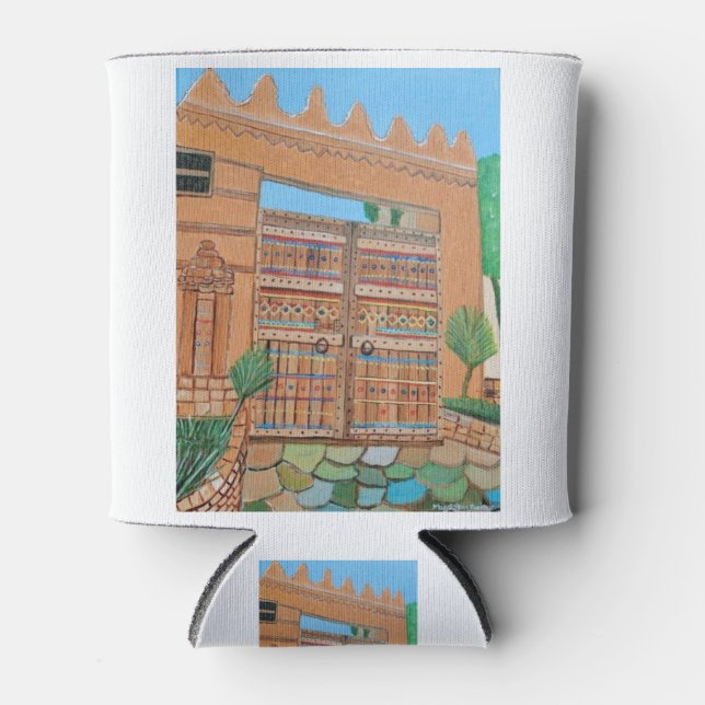 Arabic Door Can Cooler (Front)
